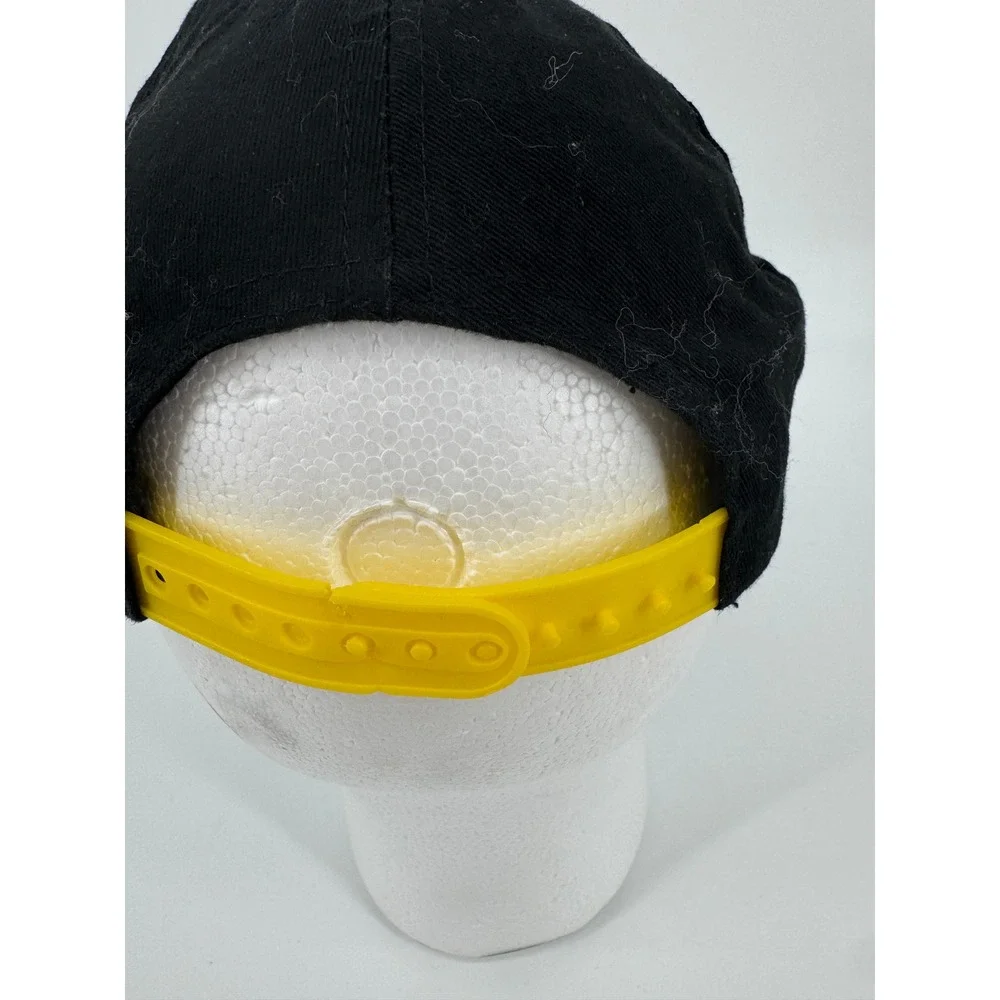 Nintendo Super Mario Hat Cap Boys Black Yellow‎ Embroidered Snapback Hat